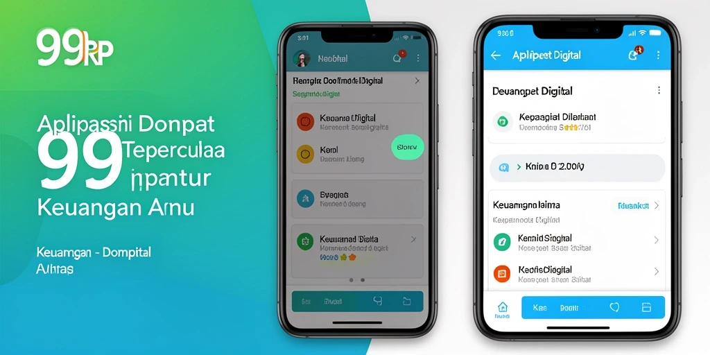 Antarmuka pengguna 99RP yang sederhana dan intuitif.